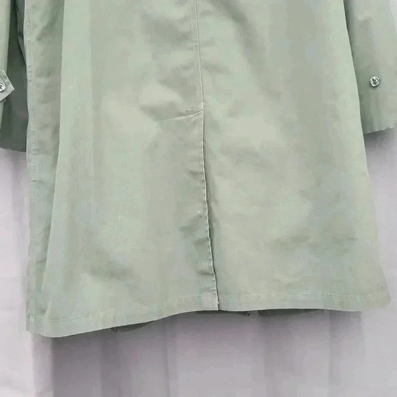 Vintage London Fog Maincoats Army green 40 Long winter coat - Picture 10 of 17